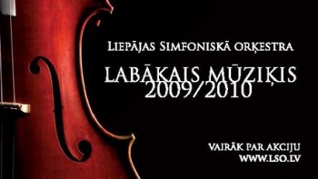 Liepājas simfoniskā orķestra koncertos klausītāji varēs balsot